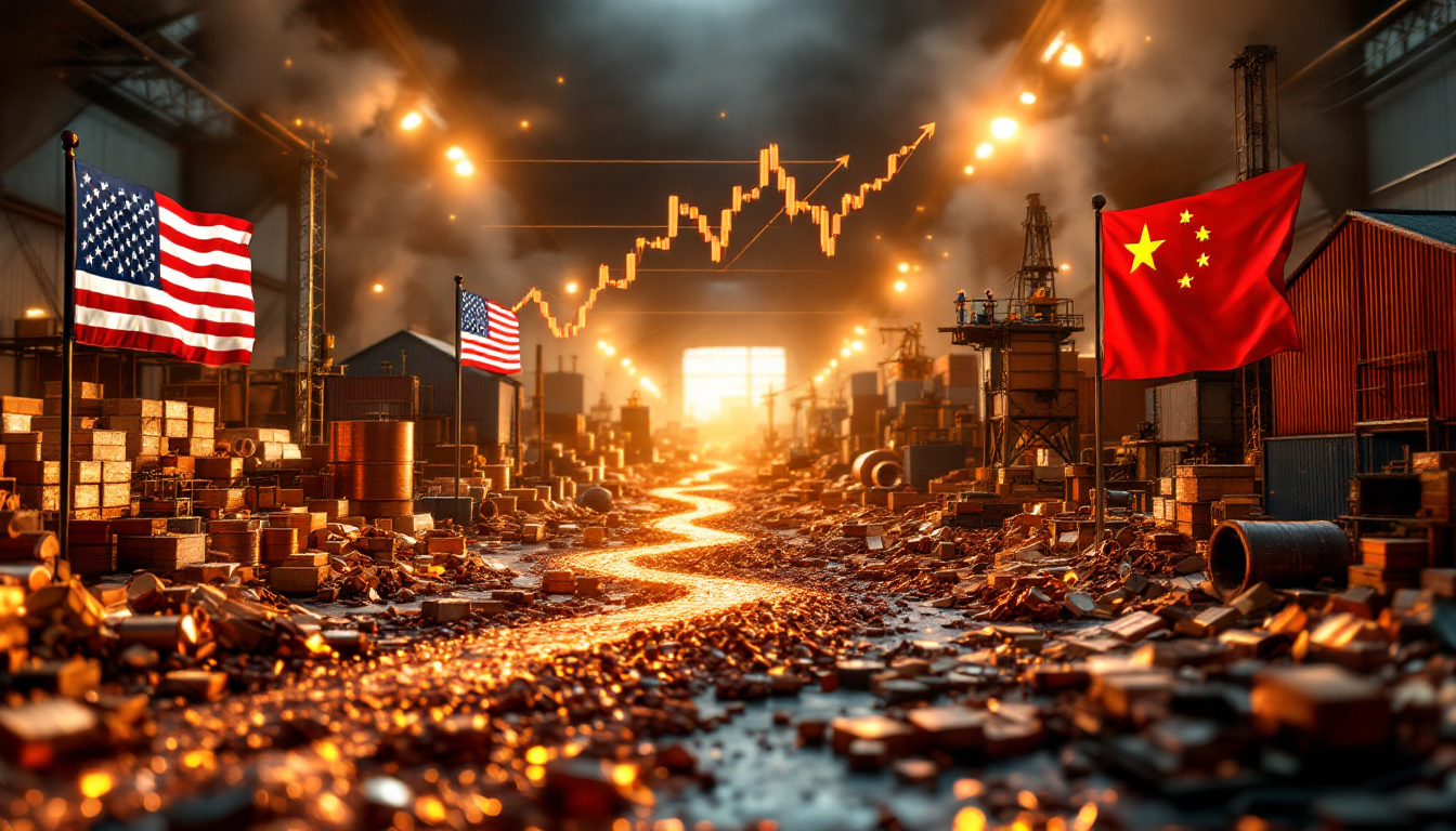 US-China trade tension over copper tariff.