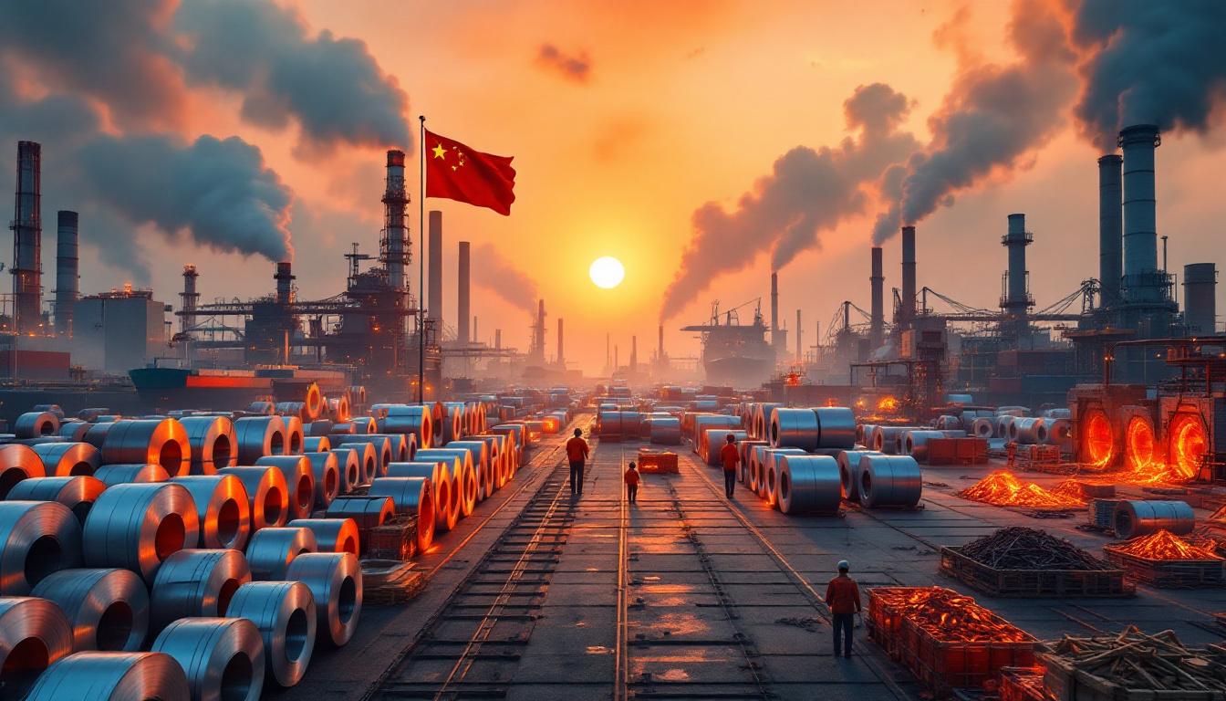 Steelmaking challenges amidst China's industrial backdrop.